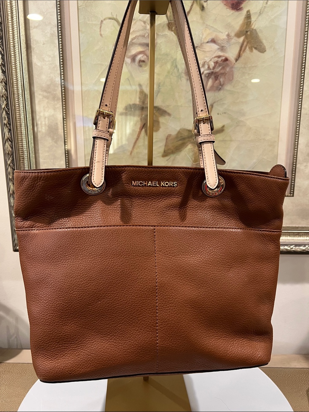 MICHAEL Michael Kors Brown Leather Tote